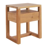 Side Table with 1 Drawer, 2