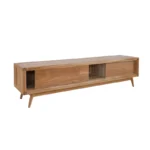 TV Stand 3 Teak Sliding Doors (TC-58)