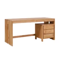 Writing Desk with 3 Drawers (1)