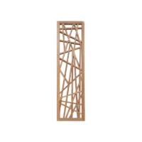 Abstract Teak Folding Screen (2)